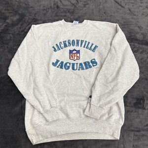Vintage Jacksonville Jaguars Sweatshirt Mens XL Gray NFL Football Champion 90s